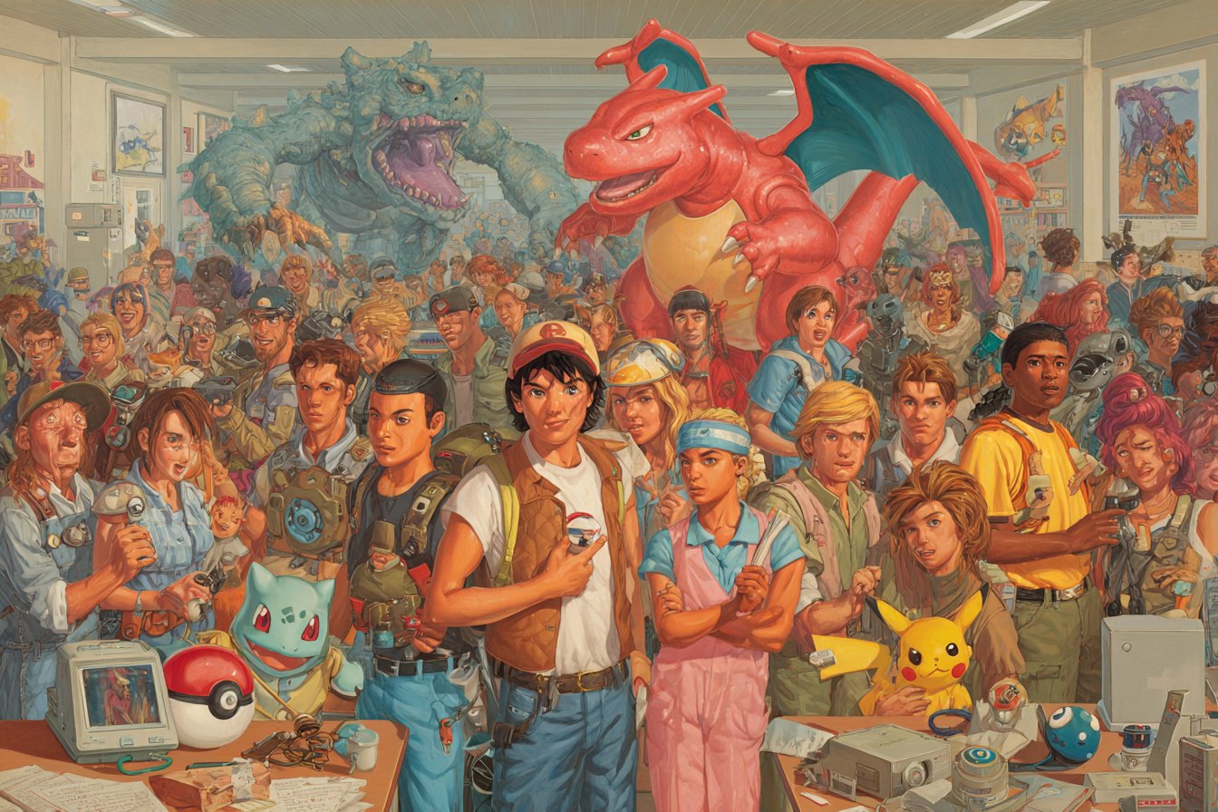 The Day Pokémon Red & Blue Invaded My High School (And Changed Everything)